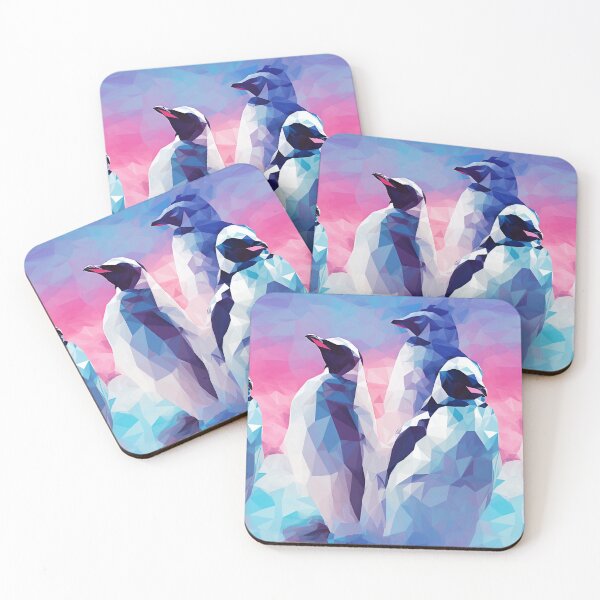 Item preview, Low Poly Penguins designed and sold by MojoMorph.
