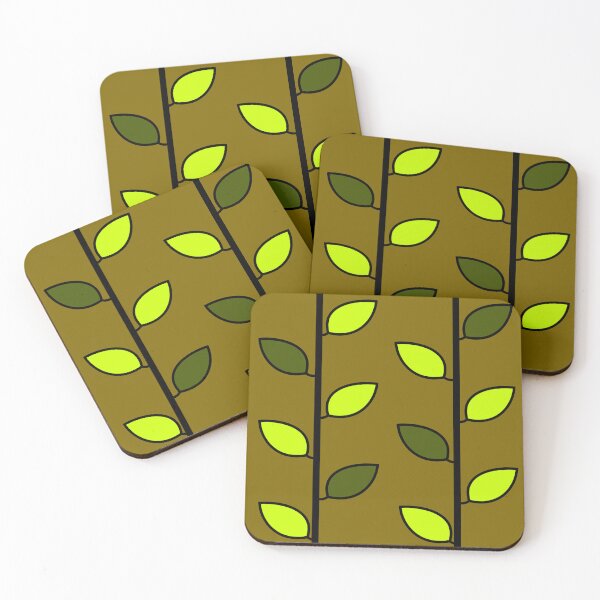 Item preview, Geometric Leaf Design: Green designed and sold by TheScraggyBeard.