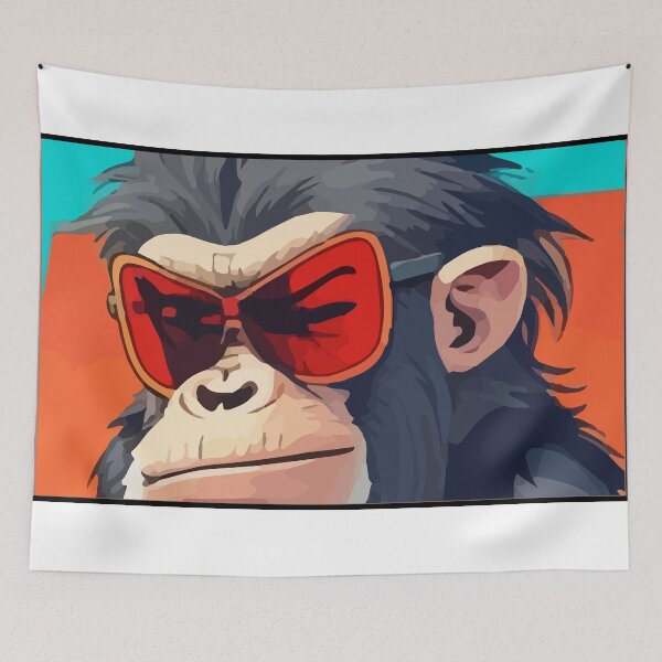 Item preview, Badass Monkey designed and sold by Asotshop.