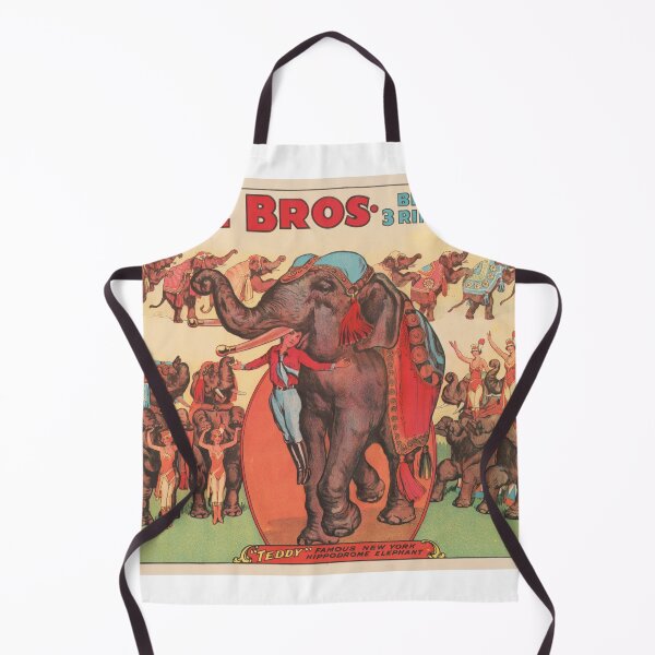 Item preview, STK501895A-Vintage circus poster showing performing elephants. designed and sold by StocktrekImages.