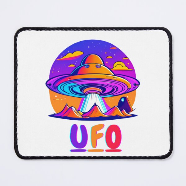 Item preview, Unidentified flying object (UFO) illustration designed and sold by 1DreamerShop.