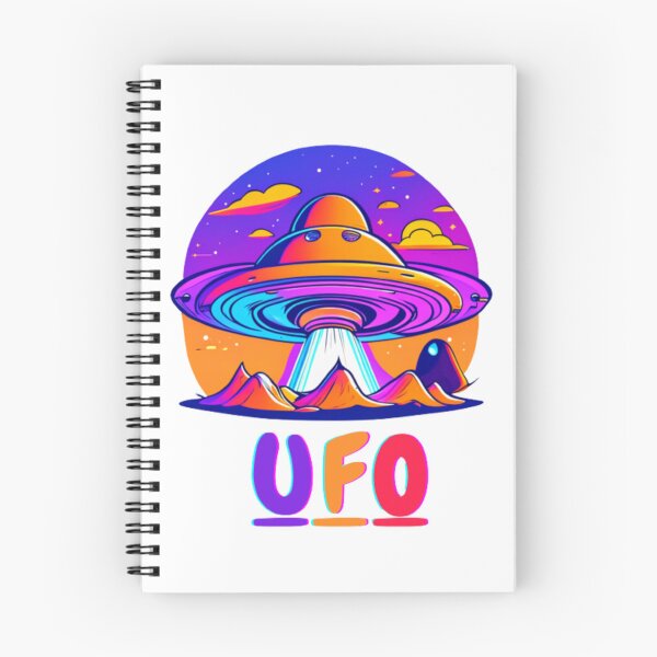 Item preview,  Unidentified flying object (UFO) illustration designed and sold by 1DreamerShop.