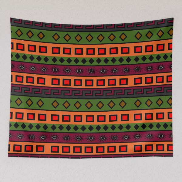 Item preview,  African Abstract geometric ethnic traditional pattern designed and sold by Alexaltay.