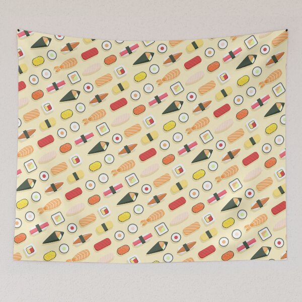Item preview, Sushi Pattern designed and sold by sombrasblancas.