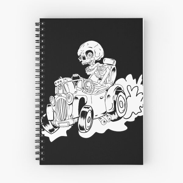 Item preview, Skeleton Driving a Hot Rod  designed and sold by SilentlyRob668.