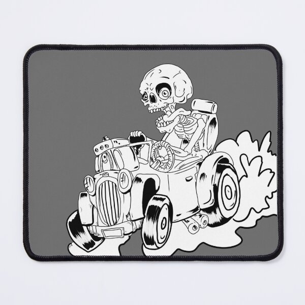 Item preview, Skeleton Driving a Hot Rod designed and sold by SilentlyRob668.