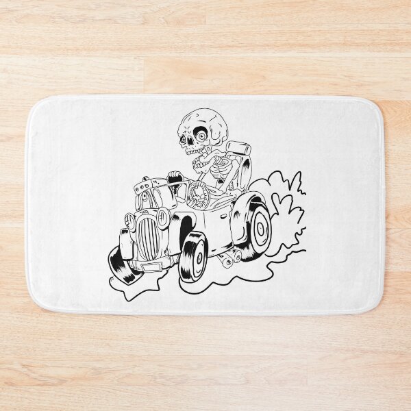 Item preview, Skeleton Driving a Hot Rod  designed and sold by SilentlyRob668.