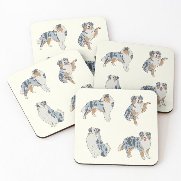 Item preview, australian shepherd drawing  designed and sold by Mayarart.