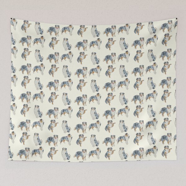 Item preview, australian shepherd drawing  designed and sold by Mayarart.