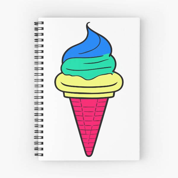 Item preview, Rainbow Swirl Delight - Ice Cream designed and sold by ArchieDid.