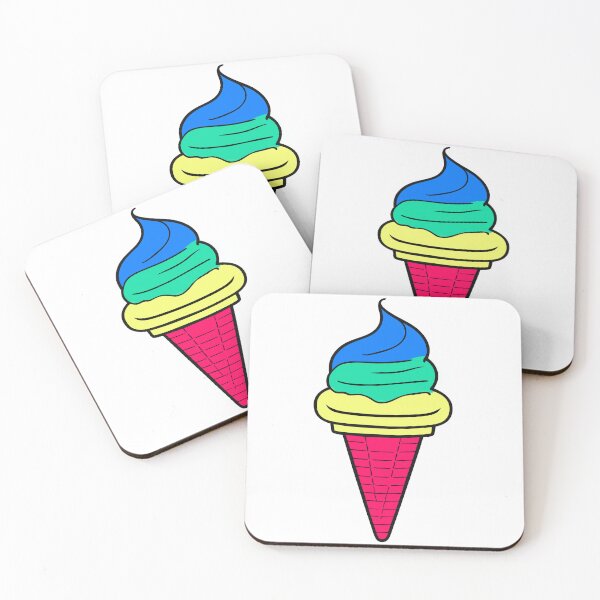 Item preview, Rainbow Swirl Delight - Ice Cream designed and sold by ArchieDid.