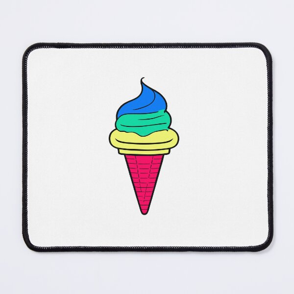 Item preview, Rainbow Swirl Delight - Ice Cream designed and sold by ArchieDid.