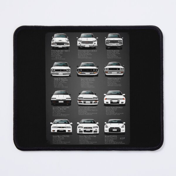 Item preview, History Nissan GTR - V2 Specs Poster	 designed and sold by angalenatylene.