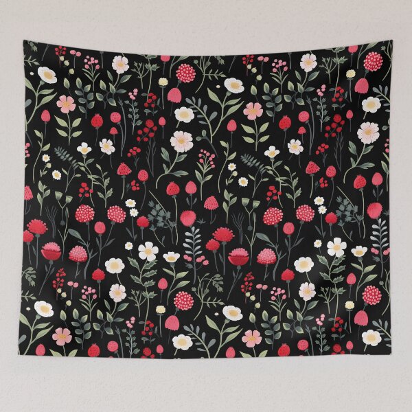 Item preview, Tiny Wildflowers Pattern designed and sold by Enyr.