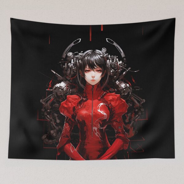 Item preview, red robotic gil designed and sold by casonayansila.