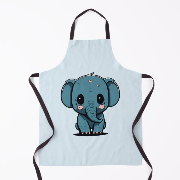 Item preview, Kawaii baby elephant designed and sold by Dr-Kane.