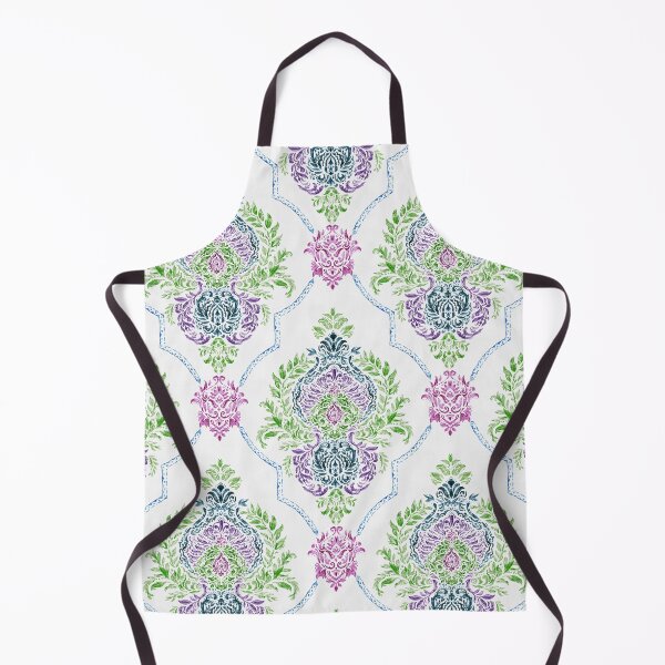Item preview, Damask modern white designed and sold by Alessandro Remo Mazzoni Remotextiles.