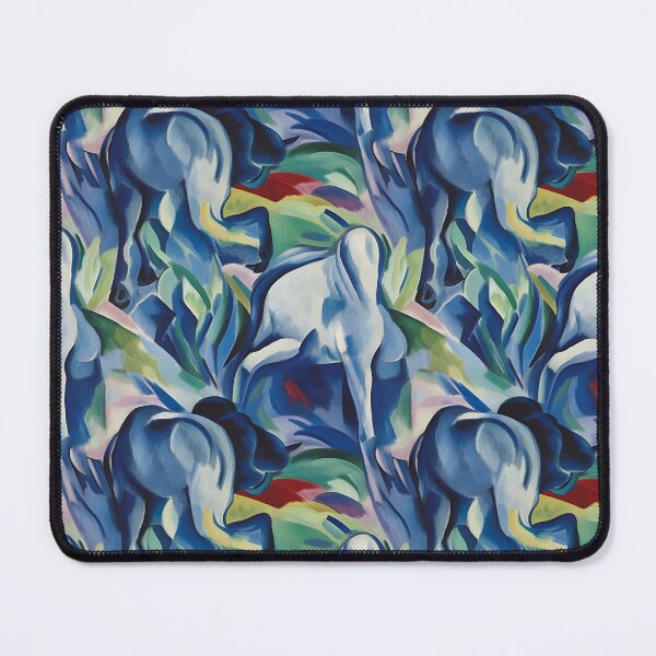 Item preview, Franz Marc Blue Horses Inspired Pattern designed and sold by Sturdust.