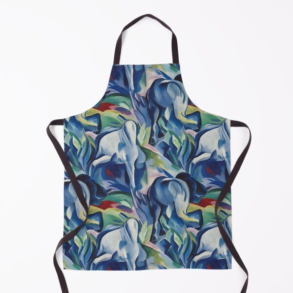 Item preview, Franz Marc Blue Horses Inspired Pattern designed and sold by Sturdust.