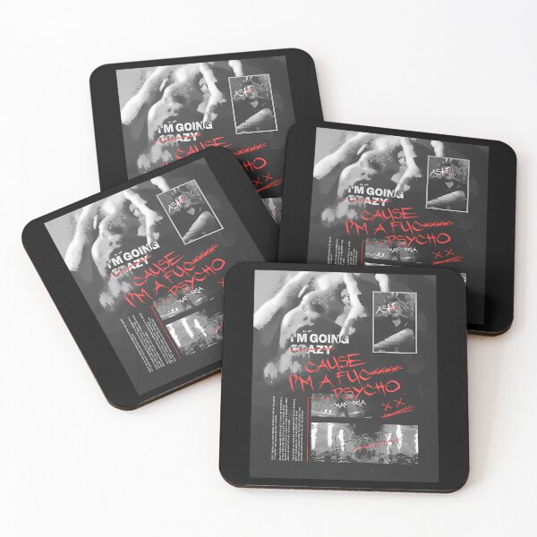 Item preview, PSYCHO asking alexandria artwork designed and sold by ChicArtmoloch.