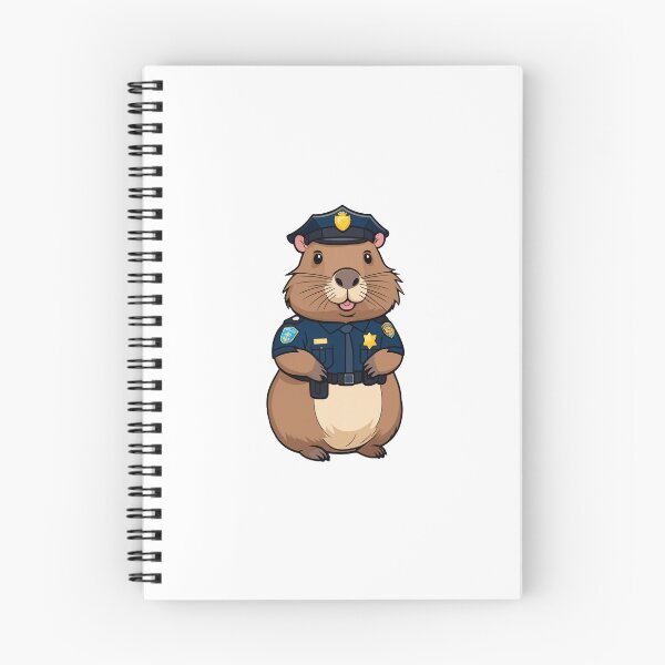 Item preview, Capybara Officer on Patrol designed and sold by IMUZEN.