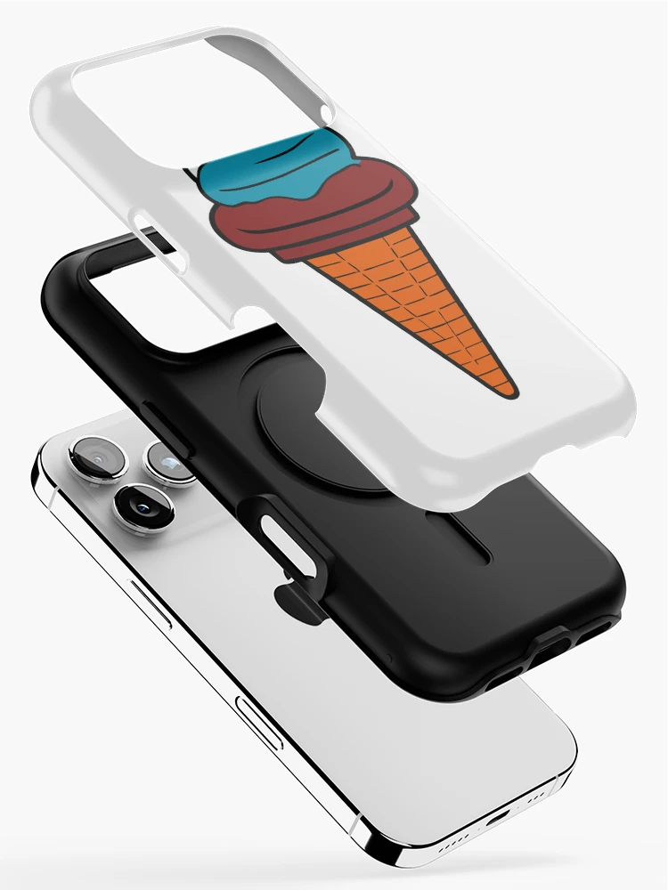 Thumbnail 2 of 4, iPhone Case, Raspberry Ripple Reverie - Ice Cream designed and sold by ArchieDid.