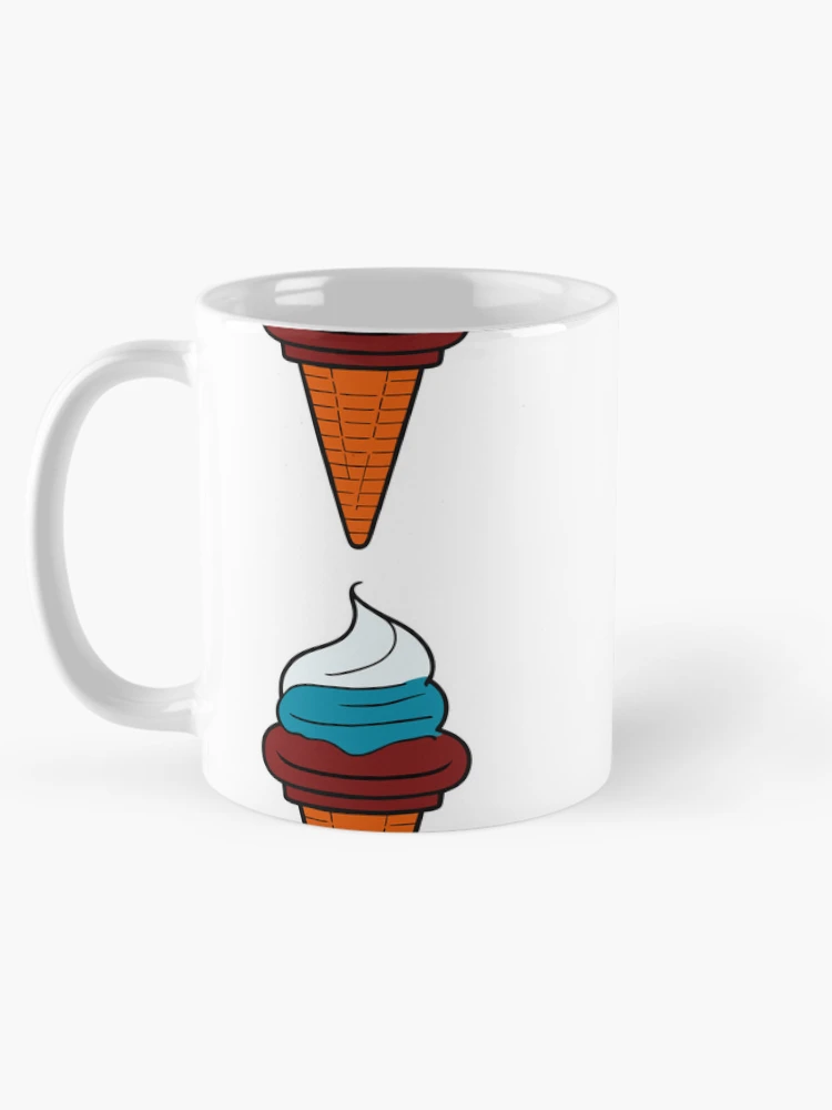 Thumbnail 5 of 6, Coffee Mug, Raspberry Ripple Reverie - Ice Cream designed and sold by ArchieDid.