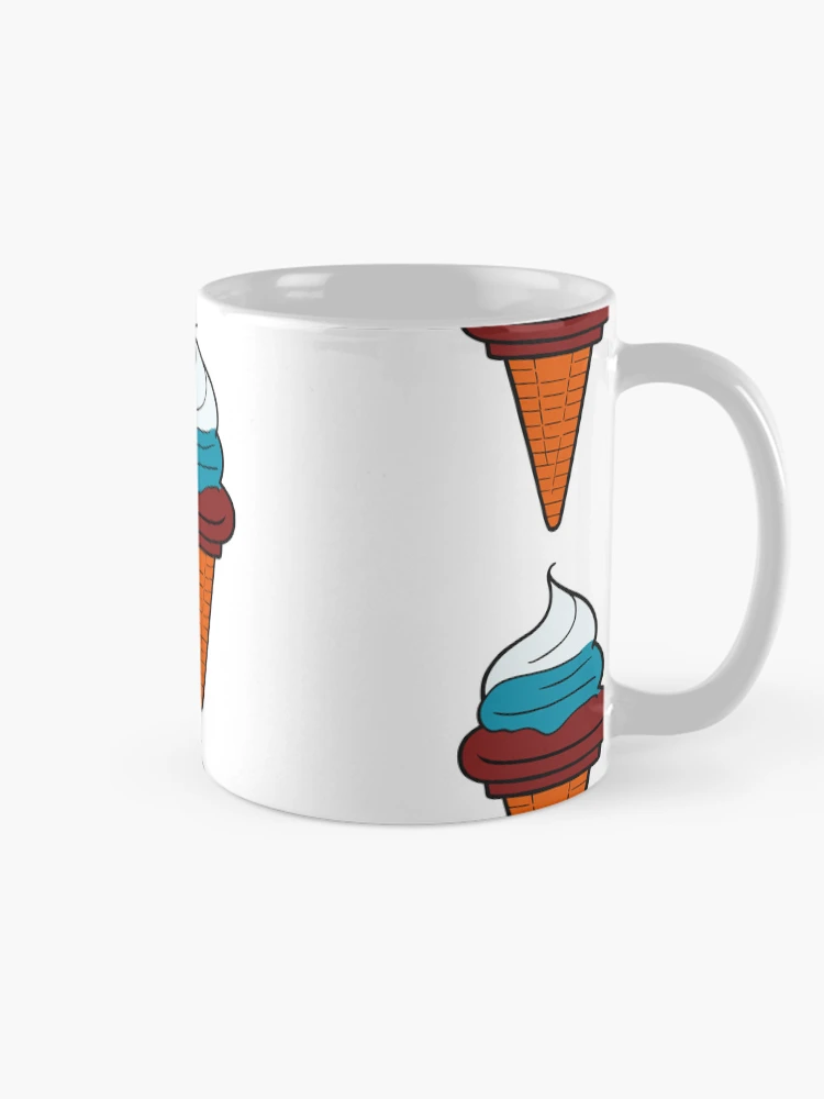 Thumbnail 3 of 6, Coffee Mug, Raspberry Ripple Reverie - Ice Cream designed and sold by ArchieDid.