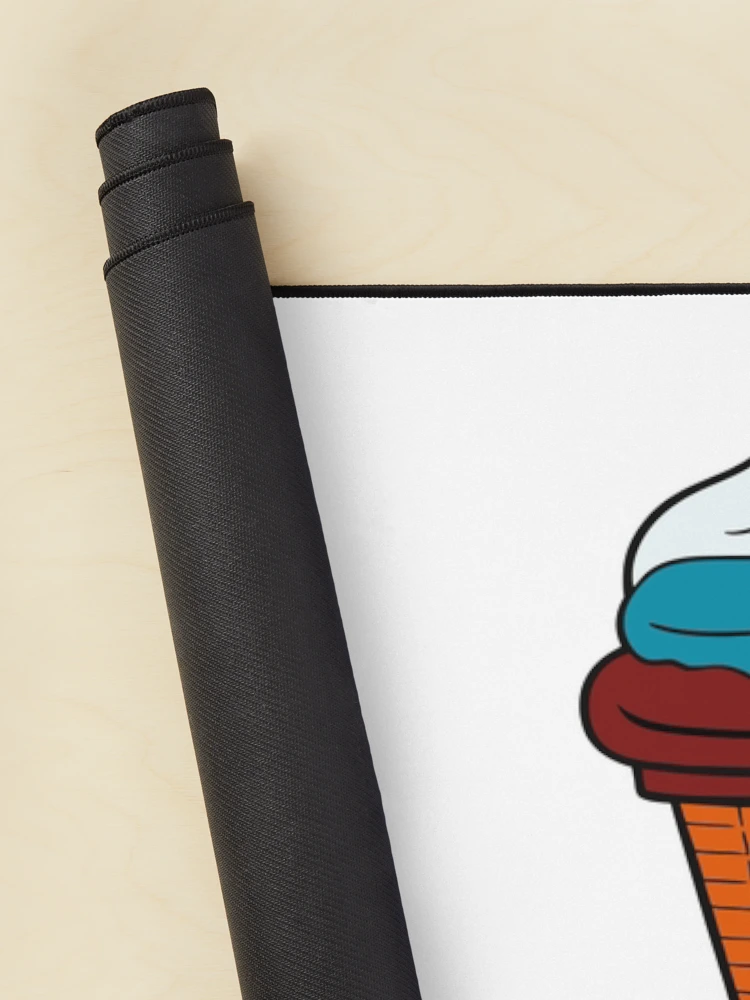 Thumbnail 2 of 5, Mouse Pad, Raspberry Ripple Reverie - Ice Cream designed and sold by ArchieDid.