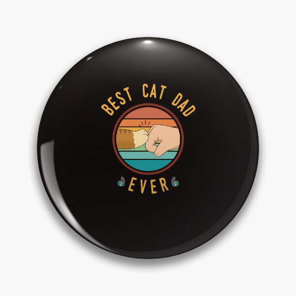 Item preview, Best Cat Dad Ever - Fathers Day Ginger Cat Dad designed and sold by STEPHENAGON.