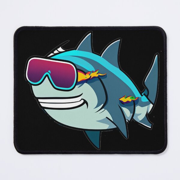Item preview, glasses shark  designed and sold by czarnyfeniks.