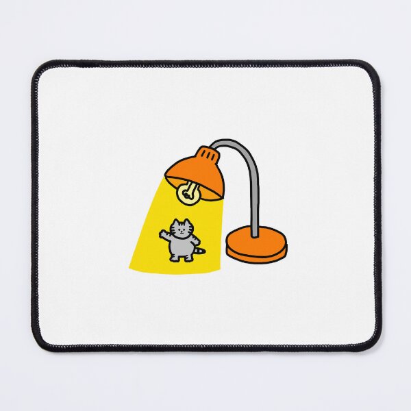 Item preview, a desk lamp shining a Cat designed and sold by superbaechoo.