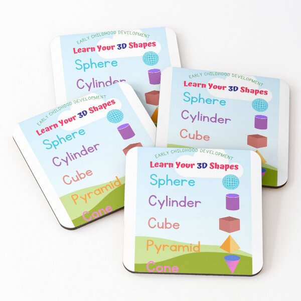 Item preview, Classroom Posters 3D Shapes & other school learning supplies  designed and sold by AlonaM.