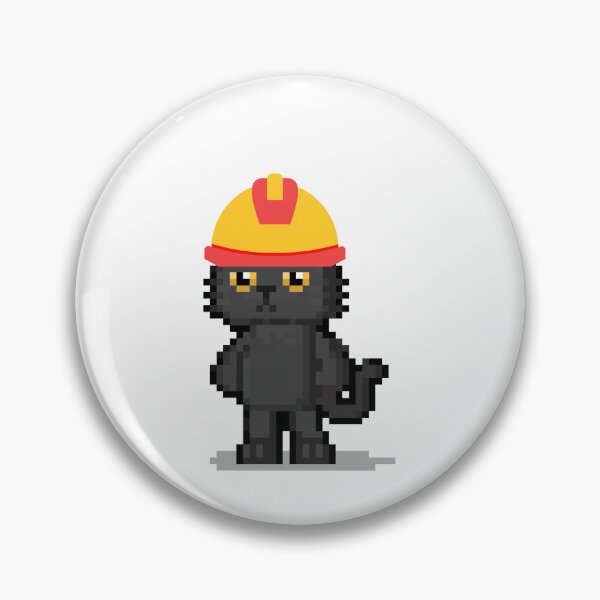 Item preview, National Cat Appreciation Day - Pixelated Black Cat Cartoon, Cute Cat Gifts For Cat Lovers, Pixel Cat, Gamer Cat, Gamers designed and sold by haRexia.
