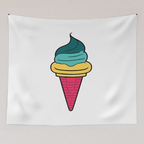 Item preview, Kiwi Kaleidoscope - Ice Cream designed and sold by ArchieDid.