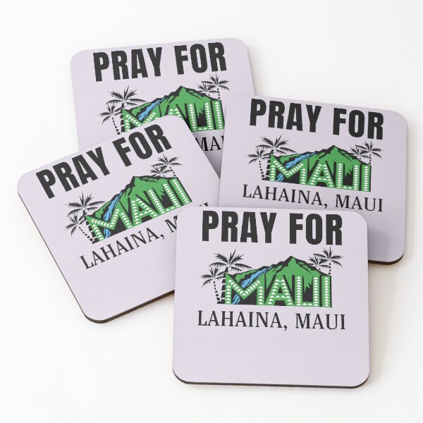 Item preview, Pray for Lahaina Maui Hawaii Strong Wildfire Support designed and sold by BunBuntheDog-.