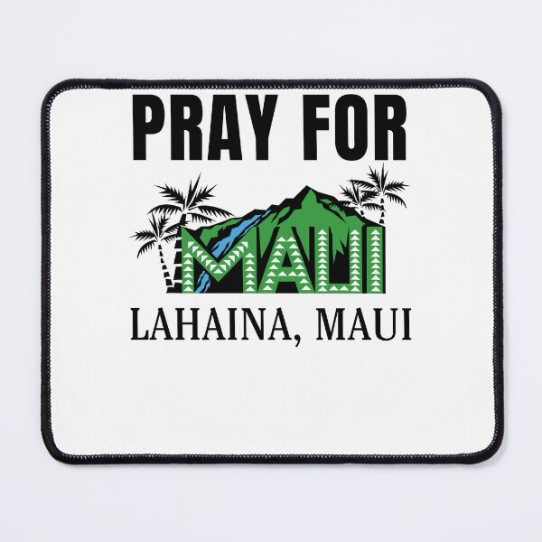 Item preview, Pray for Lahaina Maui Hawaii Strong Wildfire Support designed and sold by BunBuntheDog-.