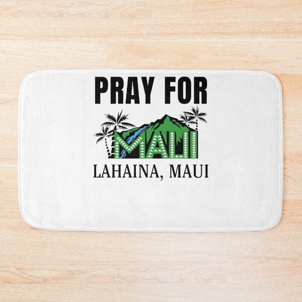 Item preview, Pray for Lahaina Maui Hawaii Strong Wildfire Support designed and sold by BunBuntheDog-.