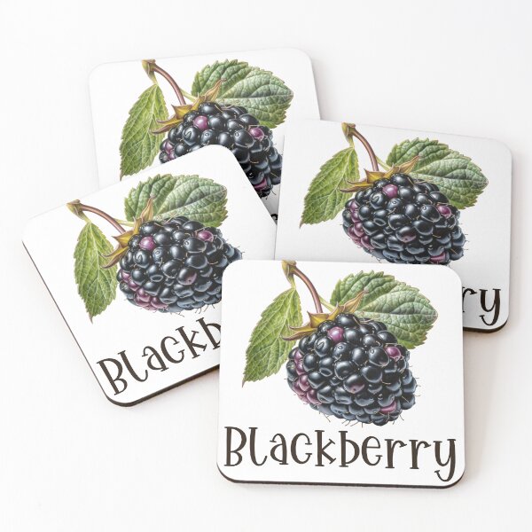 Item preview, Watercolor Illustration of Blackberry  designed and sold by Sketch-Shack.