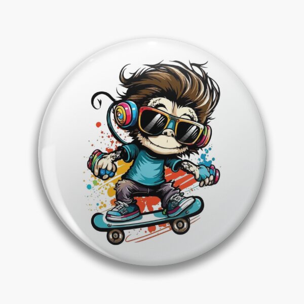 Item preview, Copy of Skateboarding Monkey designed and sold by OrganicCharm.