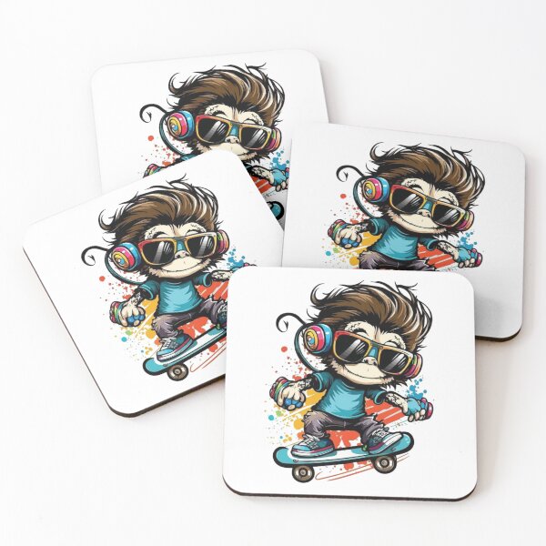 Item preview, Copy of Skateboarding Monkey designed and sold by OrganicCharm.