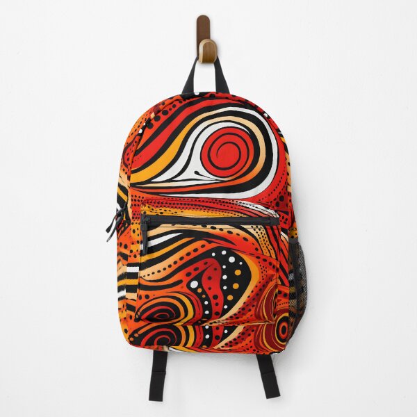 Item preview, Aboriginal art with red designed and sold by FK-UK.