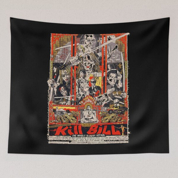 Item preview, Kill The Whole Bloody Affair Poster	 designed and sold by angalenatylene.