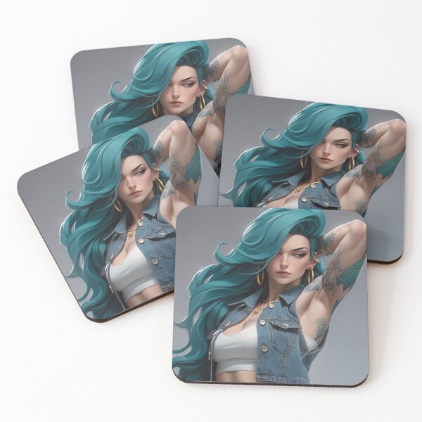 Item preview, Wild Blue Biker designed and sold by AxeWave.