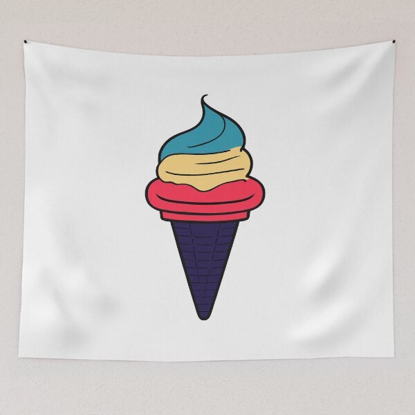 Item preview, Strawberry Sunset Serenade - Ice Cream designed and sold by ArchieDid.