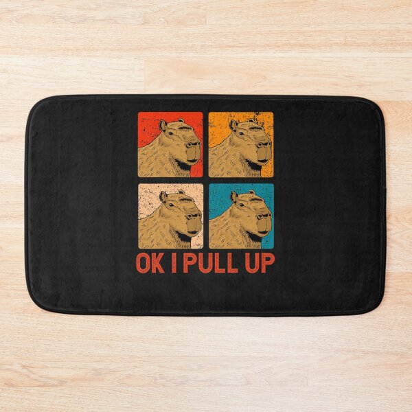Item preview, Ok I Pull Up Capybara  designed and sold by AlanBurkhar.
