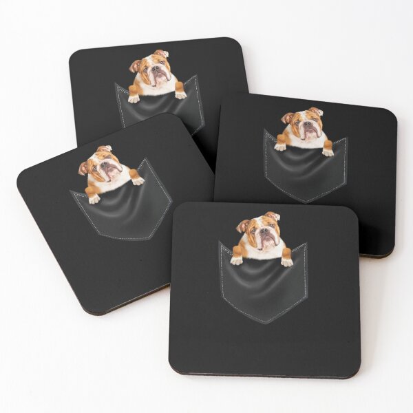 Item preview, American Bulldog inside Pocket, Dog  designed and sold by Logiamerch.
