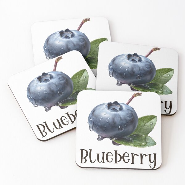 Item preview, Watercolor Illustration of Blueberry  designed and sold by Sketch-Shack.