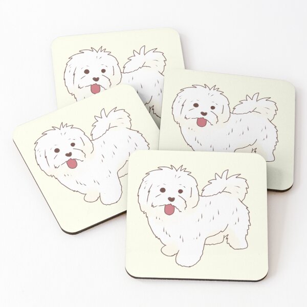 Item preview, Cute Maltese illustration  designed and sold by Mayarart.