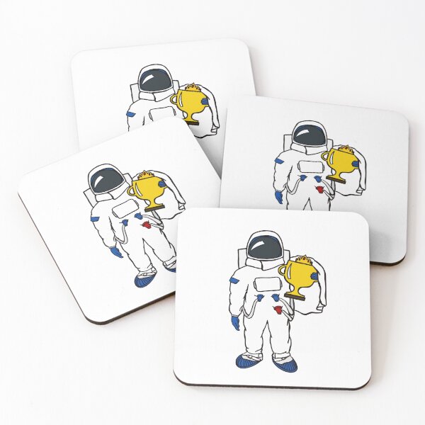 Item preview, Astronaut and His Trophy (Wife) designed and sold by illustrabby.